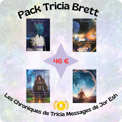 Pack tricia brett les chroniques de tricia messages de jor esh